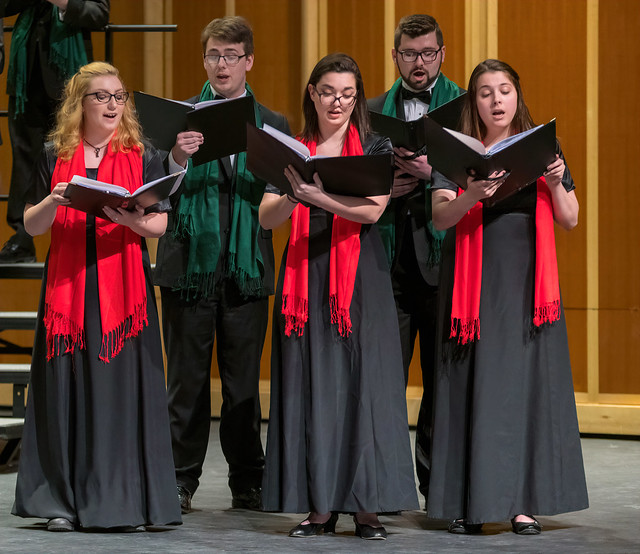WCU Students at Mastersingers Choral Concerts